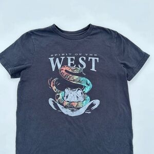 Wrangler Black Graphic Tee